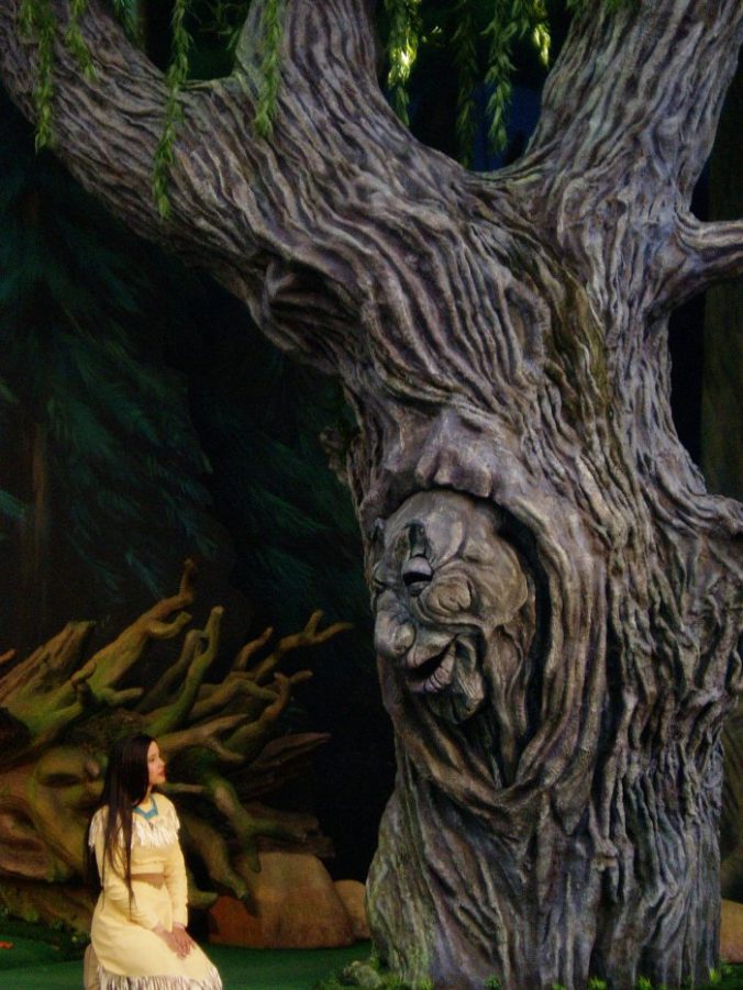 Pocahontas qui apprend à écouter son coeur