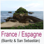 France Espagne Biarritz San Sebastian