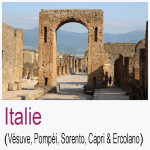 Italie Vésuve Pompéi Sorento Capri Ercolano